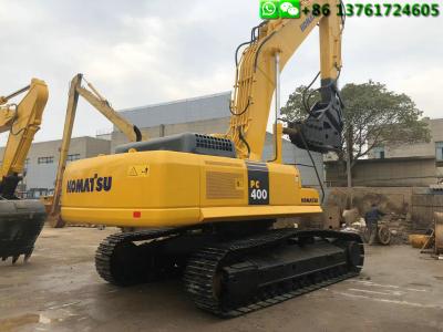 China La explotación minera PC400 utilizó el excavador 40T de KOMATSU con Jack Hammer en venta