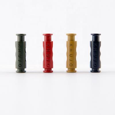 China Custom Luxury Quality Multi Colors Metal Rope Lock Stopper Brand Nickel Free for sale