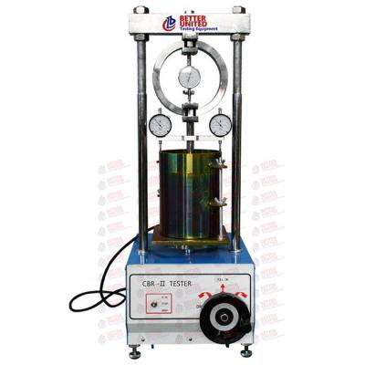 China Máquina do teste do equipamento de teste CBR do solo da velocidade 1.27mm de ASTM com anel da carga à venda