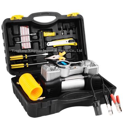 China Inflate HEAVY DUTY AIR PRODUCTS TIRE INFLATOR MINI PORTABLE DIGITAL CAR PUMP 12V CAR AIR COMPRESSOR for sale