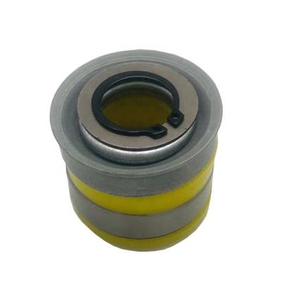 China Coal Mines Belt Conveyor Waiting Roller Seat And Special Stamping Bearing Labyrinth Seal for sale
