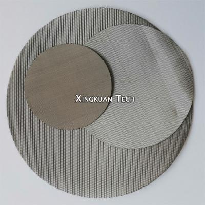 Chine Fil Mesh Filter Screen For Plastic d'extrudeuse d'acier inoxydable et processus d'extrusion de polymère à vendre