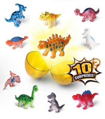 China Early education Education toys Dinosaur eggs twister machine small homemade bind box children's Surprise dinosaur Eggs toy festival gift for sale