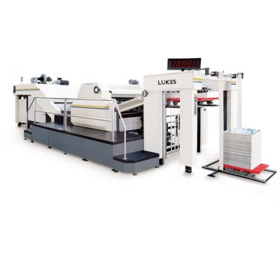 China machinery & 1050 Hardware Fast Speed Spot Varnish Coating Cardboard Box Packaging Machinery UV Label Flex Printing Machine for sale