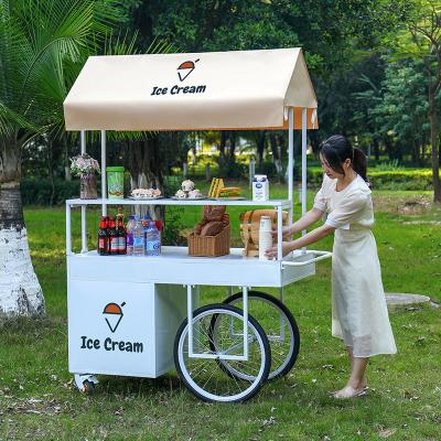 China Einfach zu bedienen Bike Crepe Trailer für umweltbewusste Süßigkeiten Multifunktionales zu verkaufen