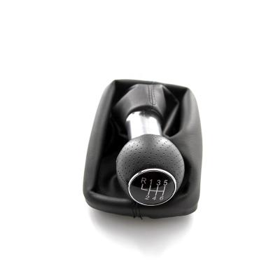 China Automotive Parts Wholesale Price Black Gear Shift Knob For Audi A3 S3 2001 2002 2003 5/6 Speed High Quality for sale