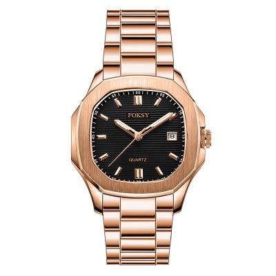 China Full Calendar Luxury Men Watch Brand Date Quartz Watch Men Waterproof Analog Wristwatches Synchronize With Calendar for sale