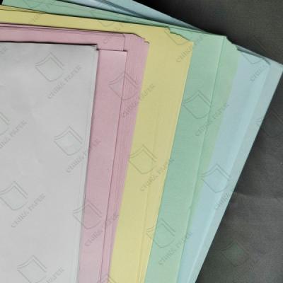 China 45-80gsm Continuous Form Converting Purpose Bill Book Ncr Paper Carbonless for sale