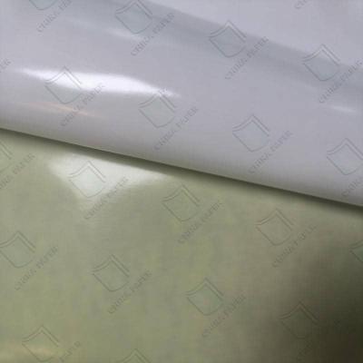 Chine Papeterie auto-adhésive brillante, rouleaux de papier, petit papier blanc à vendre