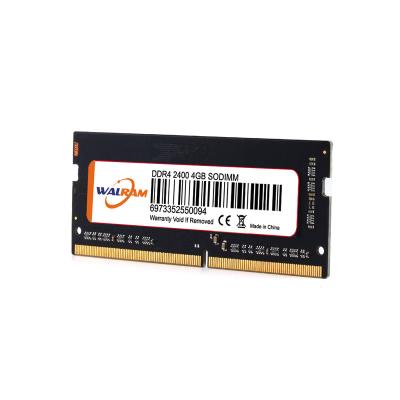 China OEM/ODM Accept Walram Ram Notebook Memory Module 4GB DDR4 2400 MHz PC4-19200 1.2V OEM Lifetime Warranty for sale
