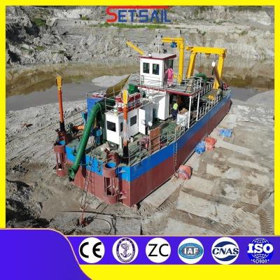 Chine Qihang 20m Profondeur de dragage Coupeuse aspiration dragueuse à lisier Longueur totale 38m à vendre