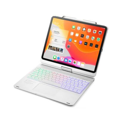 China Magnetic Dual Wireless 2021 Keyboard Case For iPad Pro 12 9 2020 Touchpad Keyboard Cases for sale