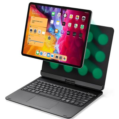 China Q1th New Wireless 360 Rotatable Strong Magic Keyboard Case With Touchpad Smart Cover For iPad Pro 12 for sale