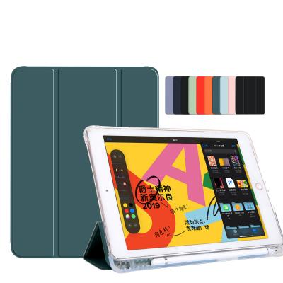 China PU For iPad Air4 Case 10.2 Tablet Case 9.7 Inch Leather Case With Pen Slot for sale