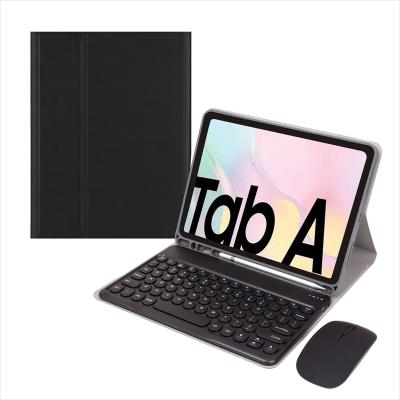 China SCISSORS For Galaxy Tab A7 10.4 Inch Wireless Keyboard Case T500 Keyboard Stand With Pen Slot for sale