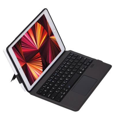 China Good Quality Factory Price BT Mini Touchpad Leather Case with Touchpad Keyboard for iPad 11 and iPad Air 4 10.9 for sale