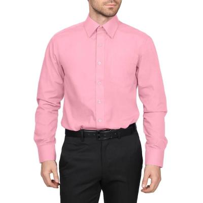 China Twelve colors are in stock for long sleeve dress shirt,gentlemen shirt,dressing shirt for business use .daily shirts for sale