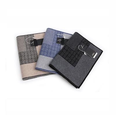 China cashmere scarf wool shawl thick man scarves for winter scarf for sale
