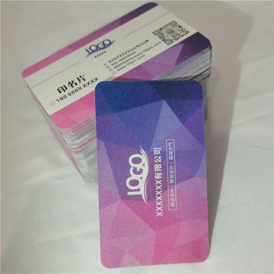 China High Quality Metal Name Business Card Signature Panel CMYK Plastic Clear Card for sale