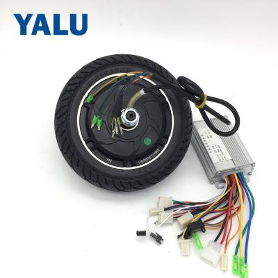 China Electric Scooter 24V 350W Scooter Conversion Kit 8 Inch Hub Motor Brushless Kit For Electric Kickscooter DIY Trikke Speed Can Be 30KM/H for sale