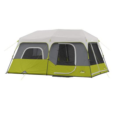 China Large Space Outdoor Light Weight Portable Shelter 5-8 Person Family Family Outdoor Camping Tent for sale