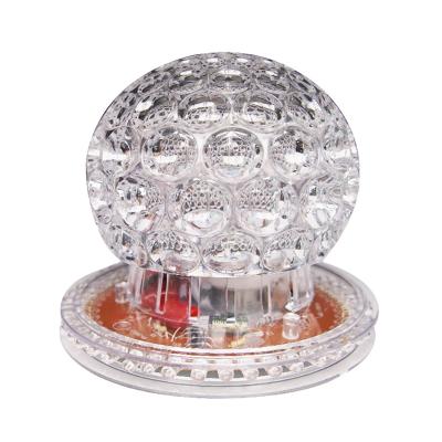 China LANDSCAPE Pineapple Shape Switch Energy Saving Pedestal Rotating Stage Flood Rock Disco Light Buddhism LED Dimmable Bulb RGB for sale