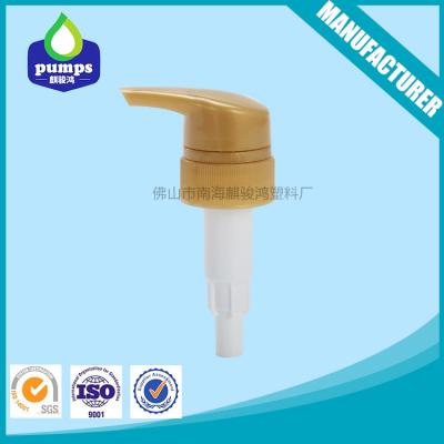 Chine 33/410 grande pompe de lotion de gel de douche de shampooing de pompe de distributeur de savon de plastique de qualité de la Chine pour la bouteille à vendre
