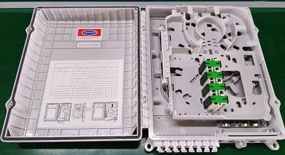 China GFS-16U-1 16cores Optical Fiber Distribution Box IP65 328*259*94mm for sale