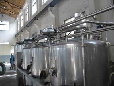 China CIP Cleaning Washing System For Beverage production line , Stainless Steel SUS304 / 316L for sale