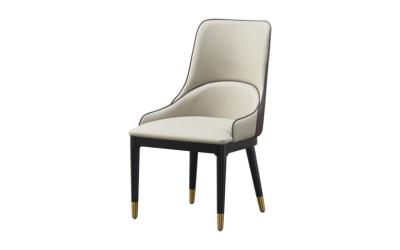 Κίνα Wooden Italian Style Dining Chairs Comfortable PU Seating προς πώληση