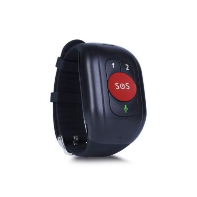 China 3G 4G GPS Wristband Tracker SOS Two Way Calling Alert with Fitness and Health Management Temperature Sensor for Seniors Senior for sale