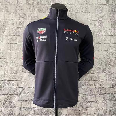 China New F1 Jacket 100% Polyester 2022 Racing Suit Leclaire Clothing Red Short Sleeve Cycling Downweigh Breathability Jacket Cusotm for sale