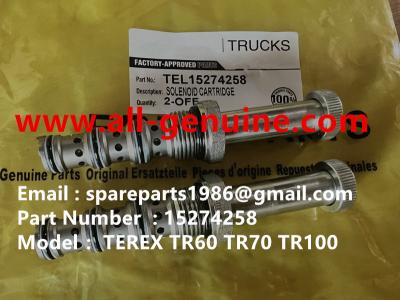 China TEREX 15274258 CARTRIDGE SOLENOID NHL RIGID DUMP TRUCK TR35 TR50 TR60 TR100 3305B 3305F 3303 3307 TR45 TR70 MT4400 for sale
