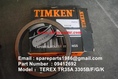 China TEREX 09412692 CUP BEARING TIMEKN QUARRY NHL DUMP TRUCK TR35 TR50 TR60 TR100 3305B 3305F 3303 3307 TR45 TR70 MT4400 for sale