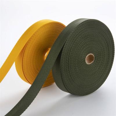 China High Tenacity Crew Safety High Strength System Parts Parachute Twill 2 Custom Herringbone Nylon Webbing for sale