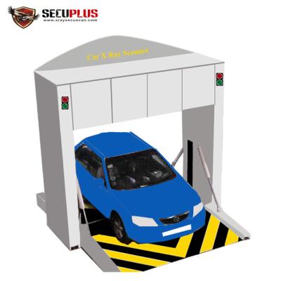 China Dobrado sob o varredor ocupado sistema de vigilância da inspeção do carro do caminhão de X Ray do veículo à venda