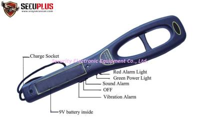 China Garret scanner Portable Metal Detectors / pulse induction metal detector for sale