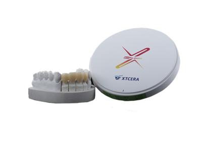 Cina Spazio in bianco dentario 1050mpa di biossido di zirconio del sistema X-Cera SHT Preshaded di camma in vendita
