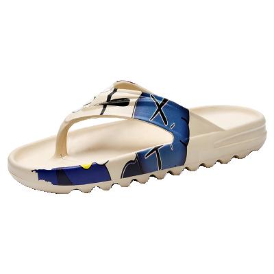 China CUSHIONING Wholesale Cheap Plain 3D Screen Printing Slipper For Men for sale