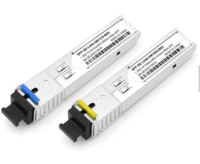 Chine Émetteur-récepteur optique de fibre de SFP - OEM recto du duplex 850nm/1310nm/1550nm 1310nm/1490nm/1550nm DDM de connecteur de LC/SC à vendre