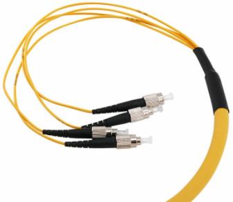 Cina modo di fibra ottica duplex G652D della treccia FC UPC di 2mm singolo in vendita