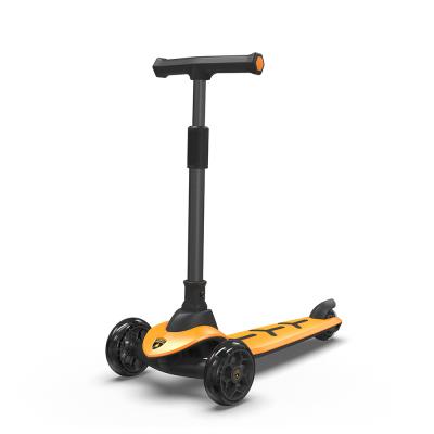 China Kid Lamborghini Profesional Kids Riding Pro Foldable Scooter 3 Wheels for sale