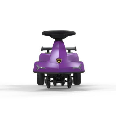 China Ride On Toy Lamborghini Children's Purple Educational Music Parade Kitchen Indoor Ride-ONS Toys for sale
