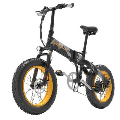 China Aluminum Alloy Eletric Bike Lithium Battery E-Bike Mountain Influencer 7 Transnational Speed To Work City Riding 20 Inch Ebike for sale