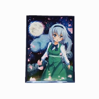 Chine Carte transparente en plastique transparent en PP pour carte protectrice de jeu en hologramme à vendre