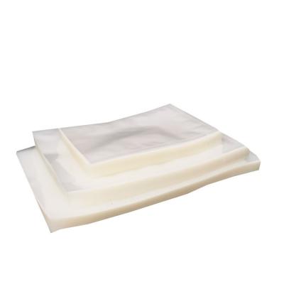 China Bolsas de polietileno transparente de sello al vacío con muesca de desgarro para envases de alimentos en venta