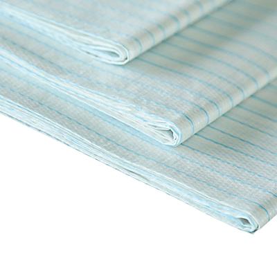 China For hospital use disposable drape sheet/cover sheet/exam tissue+PE sheet with threads for sale