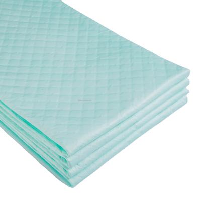 China Home Original Factory Blue Fluff Disposable Underpad For Health Care for sale