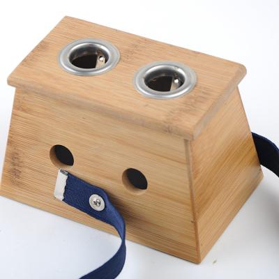 Cina Cassa Moxa in bambù per la terapia della medicina Moxa Moxibustion 14.2*9.9*9.5cm in vendita
