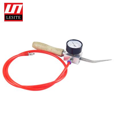 China Pressure Testing Tool For Testing Geomembrane Quality Lesite Air Pressure Leakage Weld Tester For Testing Geomembrane Welding Quality for sale